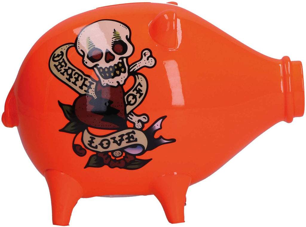 Tommy Salvadanaio In Resina Arancio B In Gb Rituali Domestici Rituali  Domestici