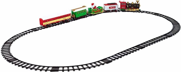 Christmas Train / Smoke -Battery-Led Timstor