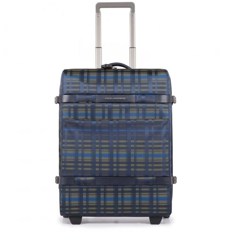 Trolley Cabin Slim 2 Ruote In Sintetico E Tessuto Piquadro
