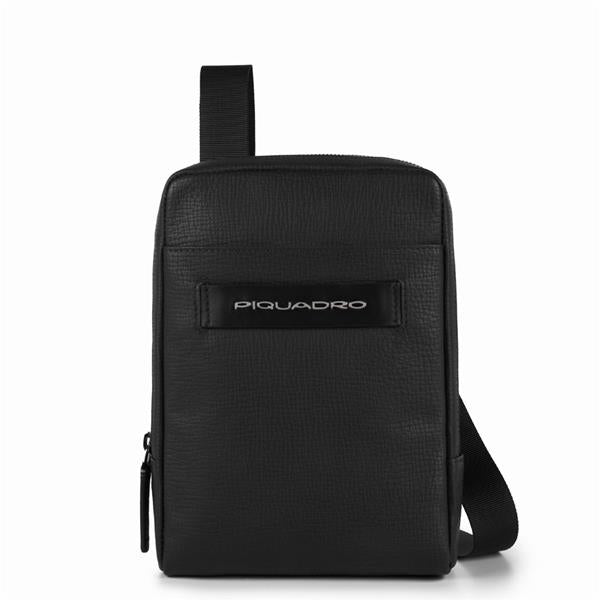 Borsello In Pelle Nero Piquadro