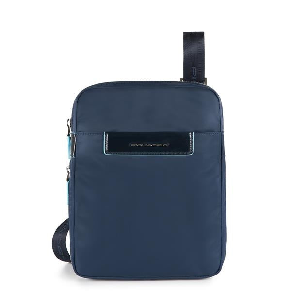 Borsello Porta Ipad Air Esp.Bile Pelle E Tessuto Piquadro