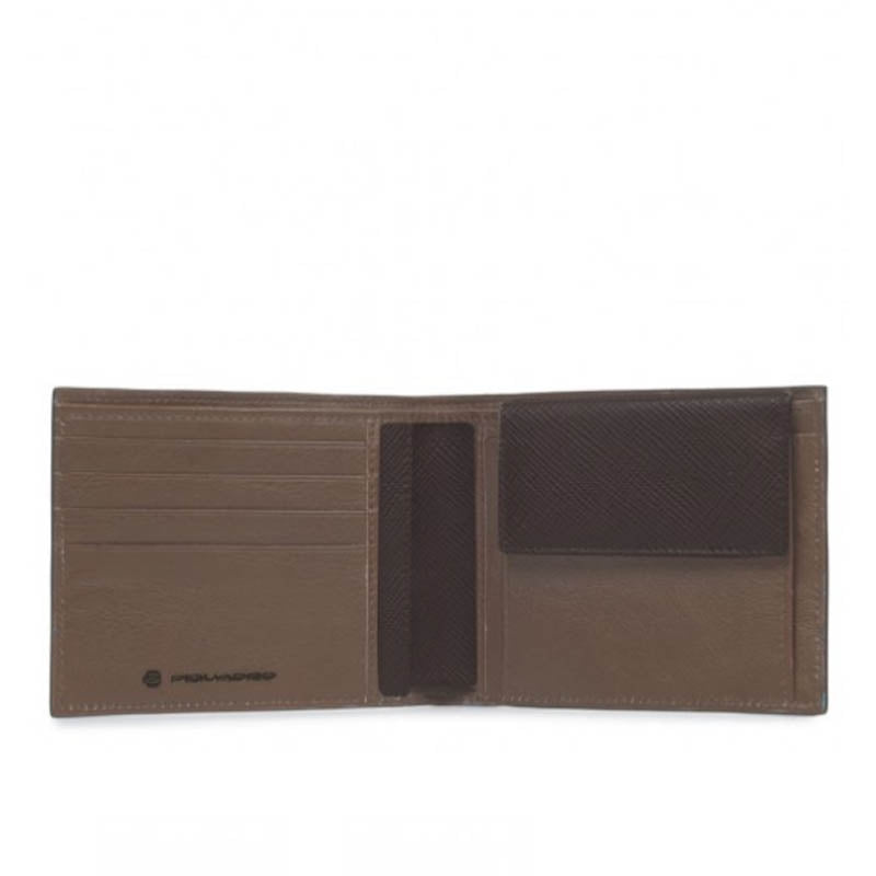 Portafoglio Uomo In Pelle Con Porta Monete Piquadro