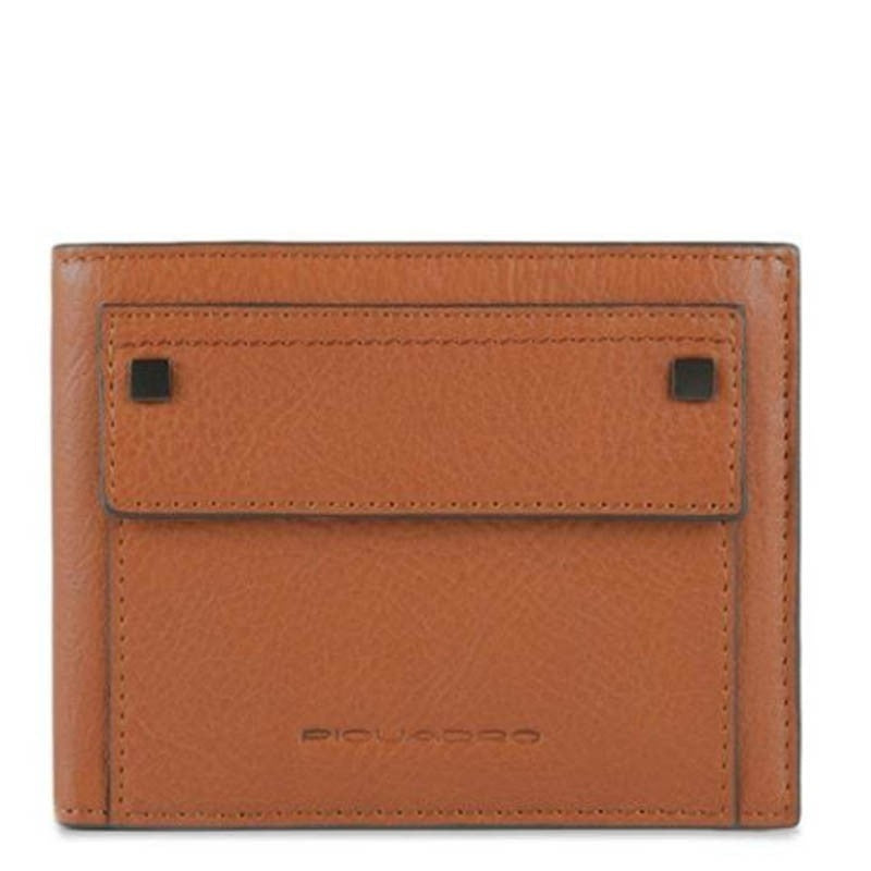 Portafoglio Uomo In Pelle Con Porta Monete Piquadro