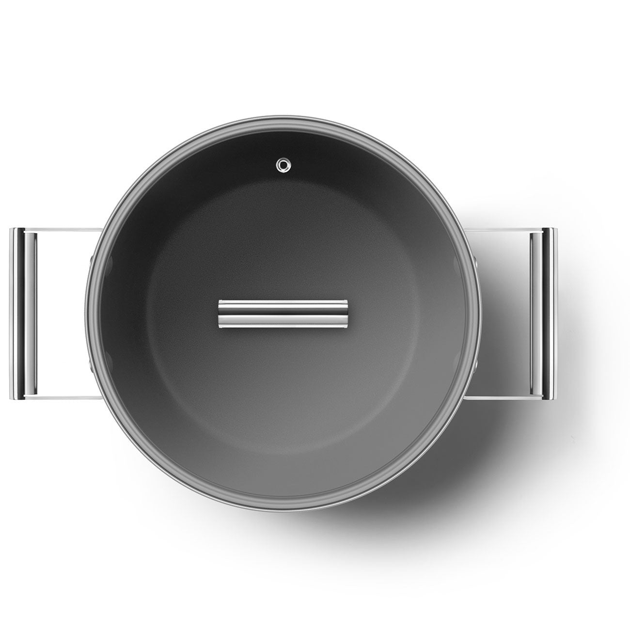 Casseruola antiaderente Diametro 24 cm Panna Smeg