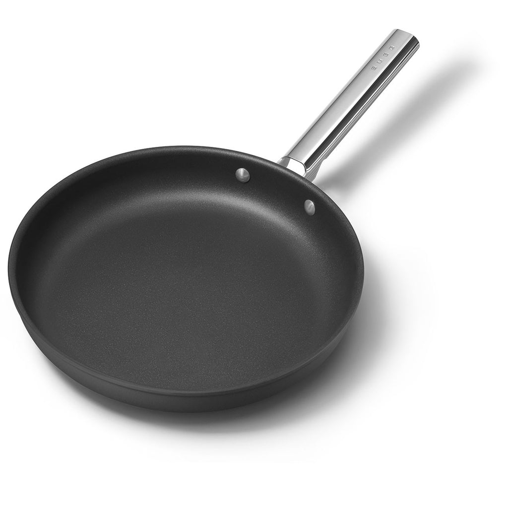Padella Antiaderente - 28 cm Nero Stile Anni 50 Smeg Smeg