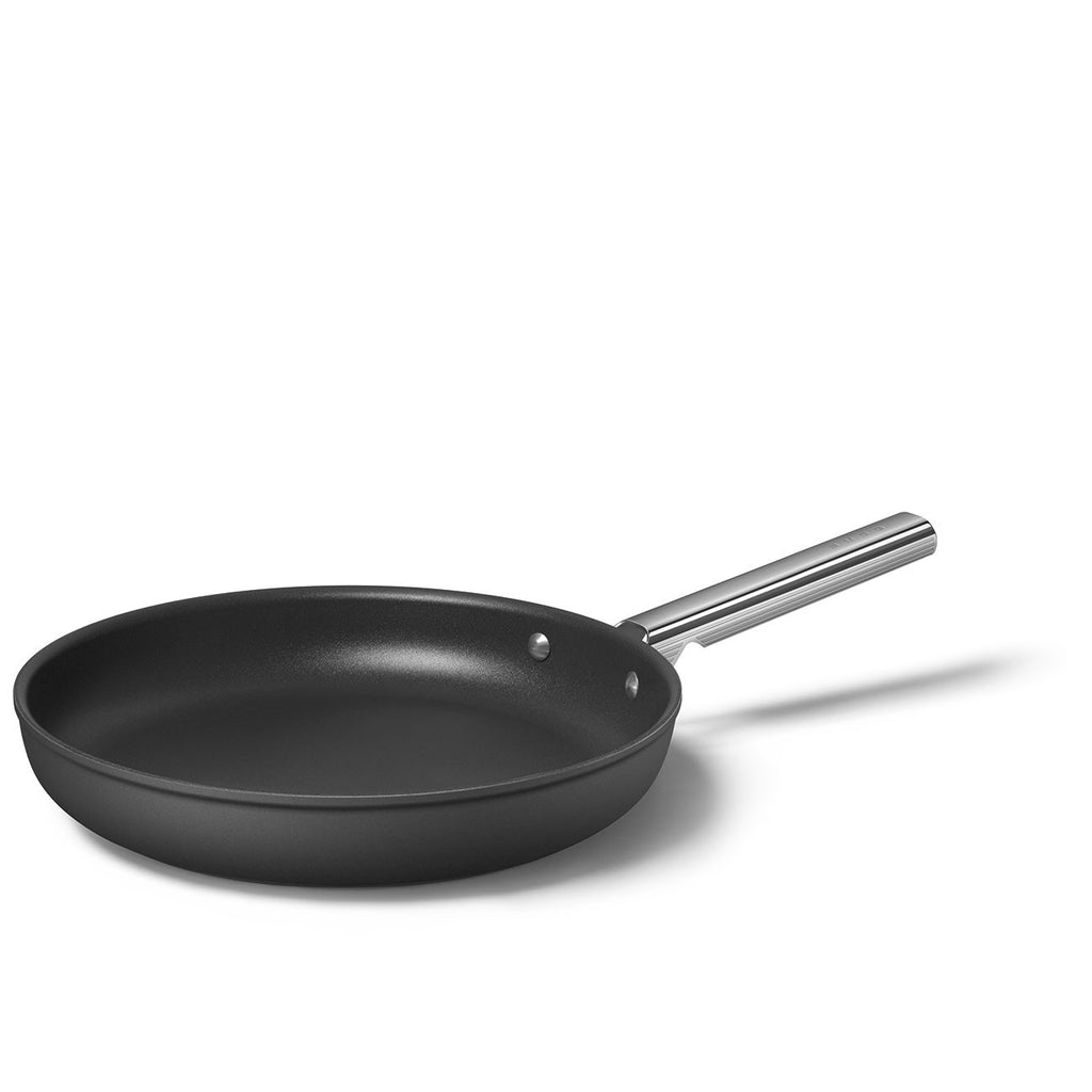 Padella Antiaderente - 28 cm Nero Stile Anni 50 Smeg Smeg