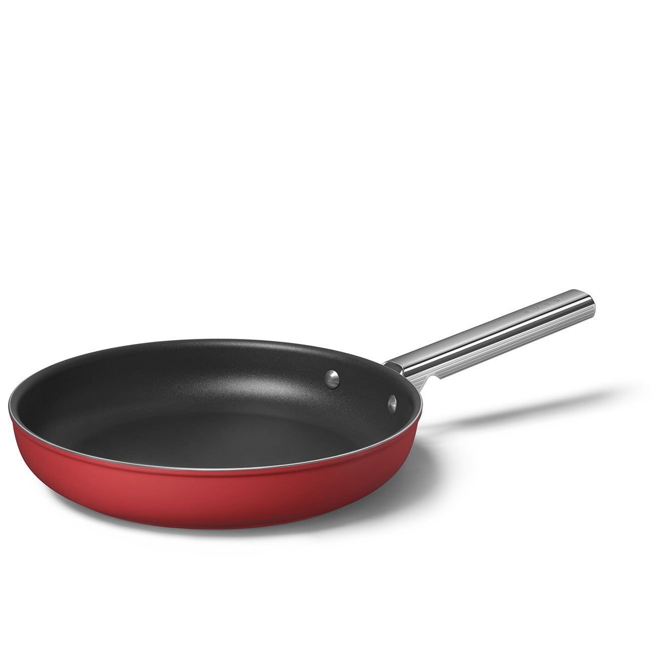 Padella Antiaderente - 28 cm Rosso Stile Anni 50 Smeg Smeg