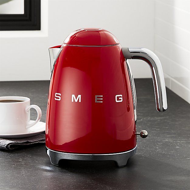 Bollitore Standard Rosso Smeg Smeg