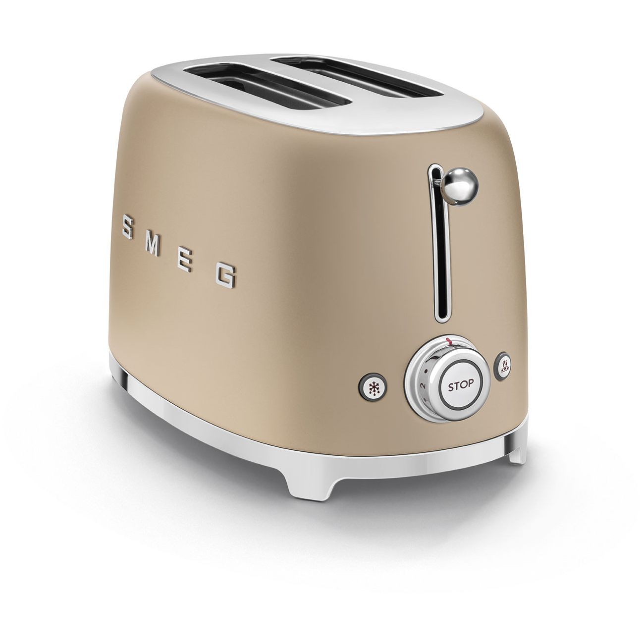 Tostapane 2X2 Fette Decorato Speciale Oro Opaco Smeg Smeg