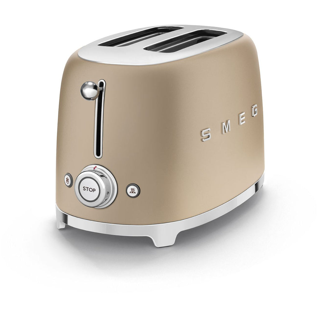 Tostapane 2X2 Fette Decorato Speciale Oro Opaco Smeg Smeg