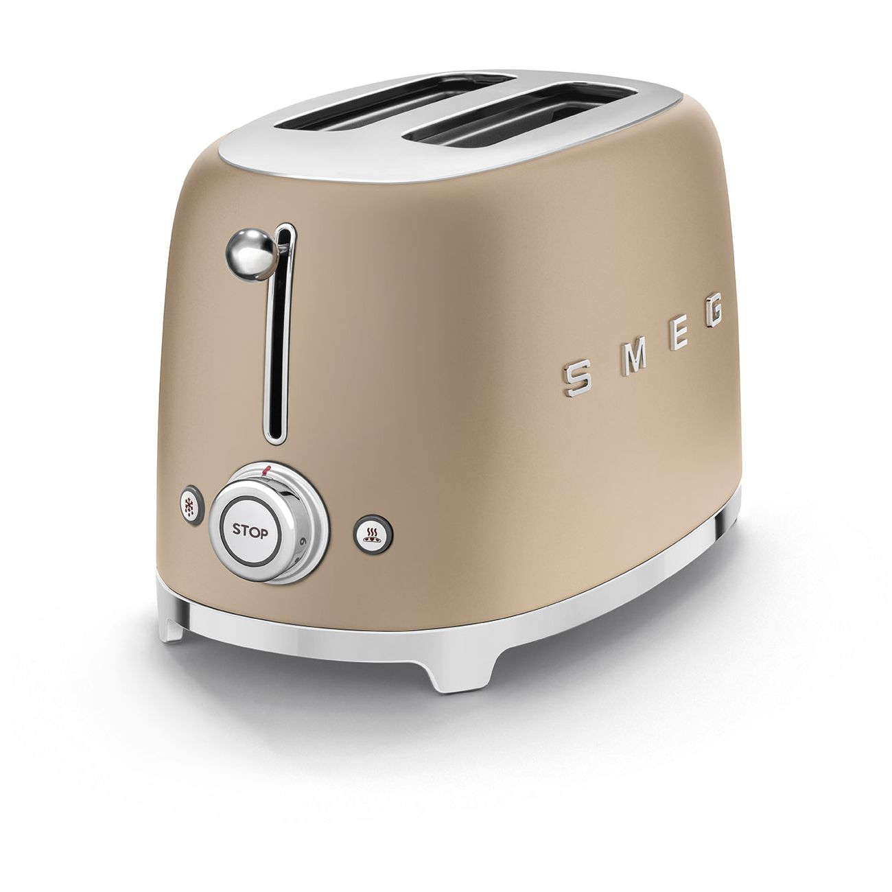 Tostapane 2X2 Fette Decorato Speciale Oro Opaco Smeg Smeg