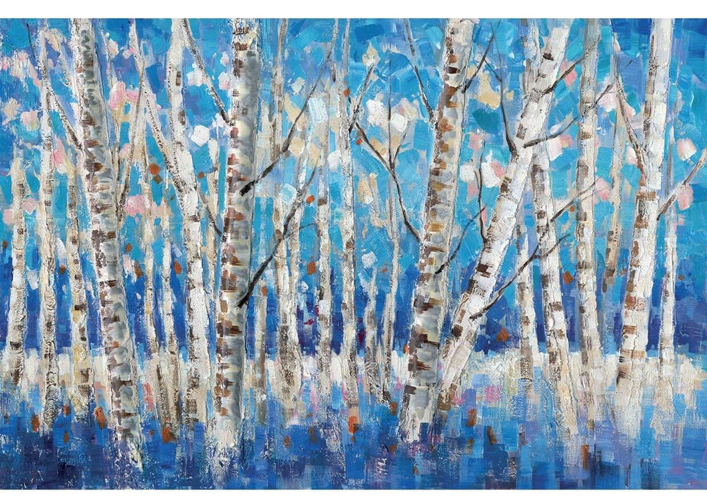 Quadro Dipinto A Mano Chill Forest Agave Agave Quadri