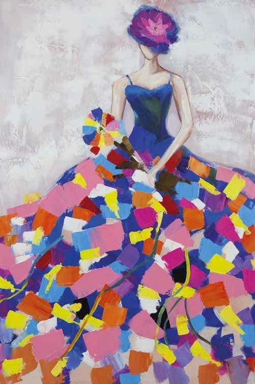 La debuttante 80x120 cm Agave Quadri