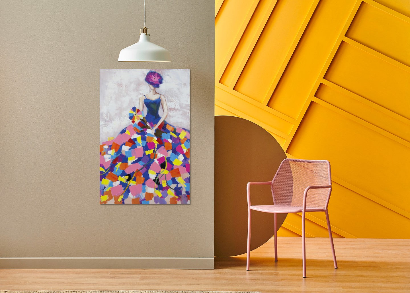 La debuttante 80x120 cm Agave Quadri