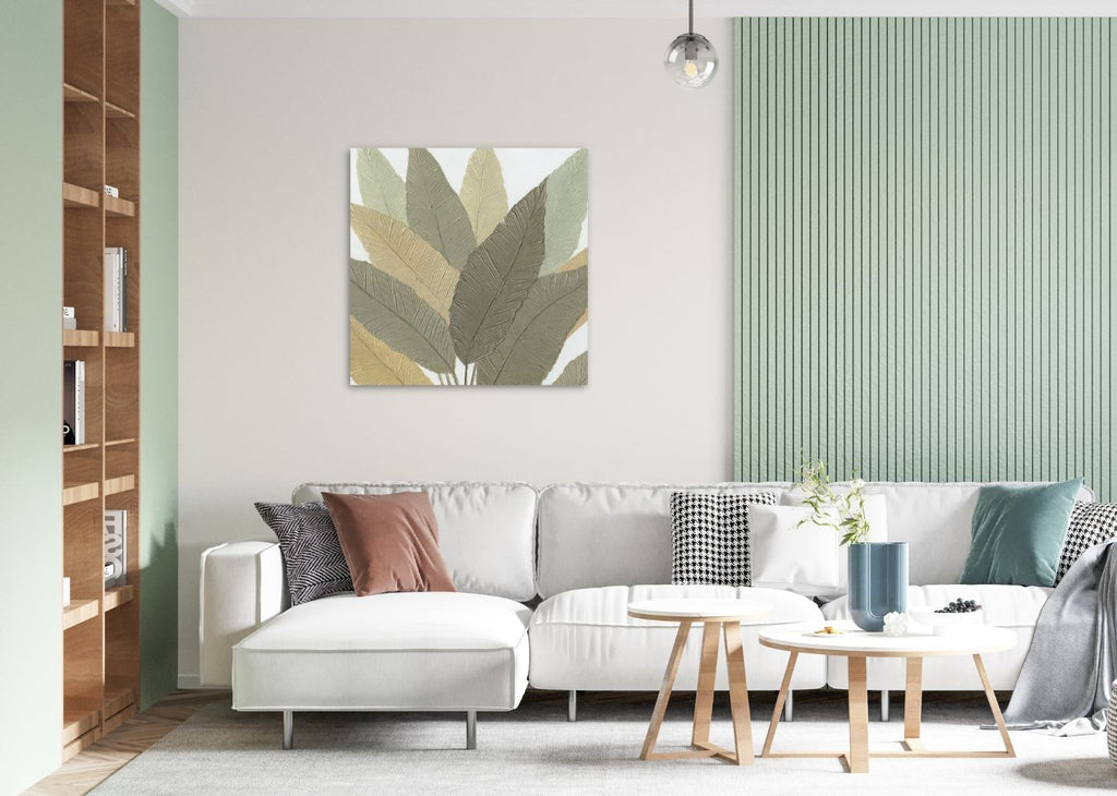 Calathea 100x100 Agave Agave Quadri