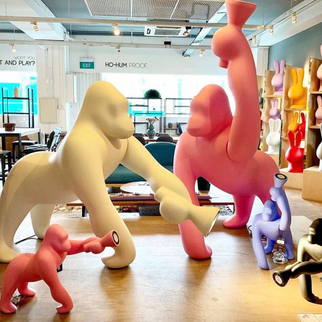 Kong XS Bright Pink Qeeboo Qeeboo