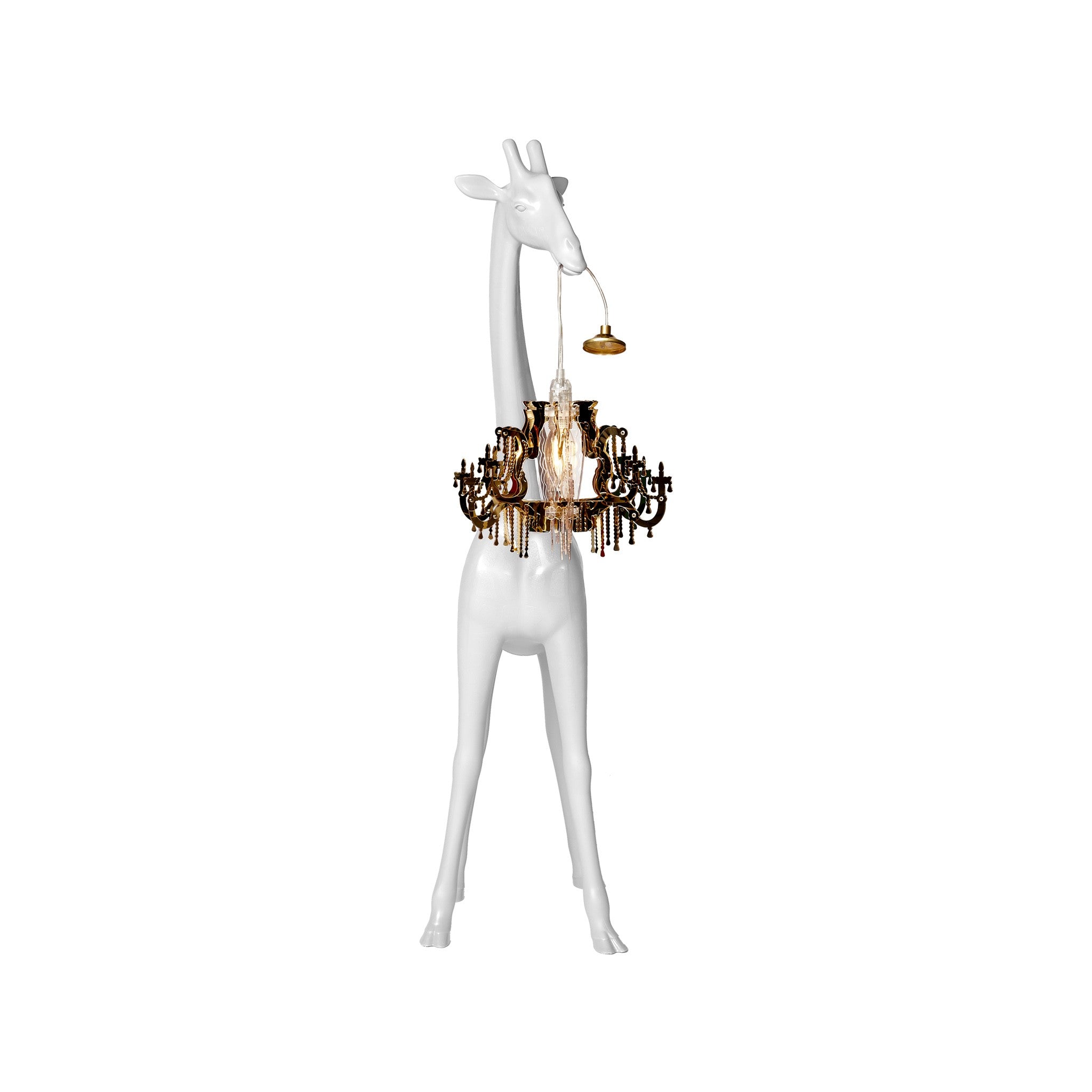 Giraffe in Love XS White Qeeboo
