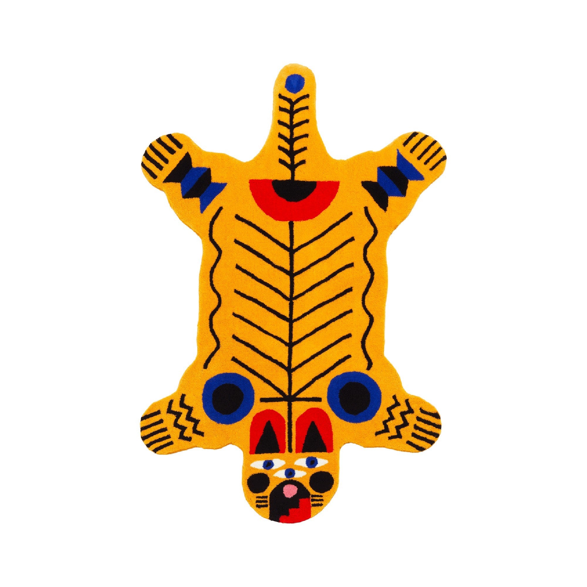 Carpet Oggian Italian Tiger Medium Qeeboo