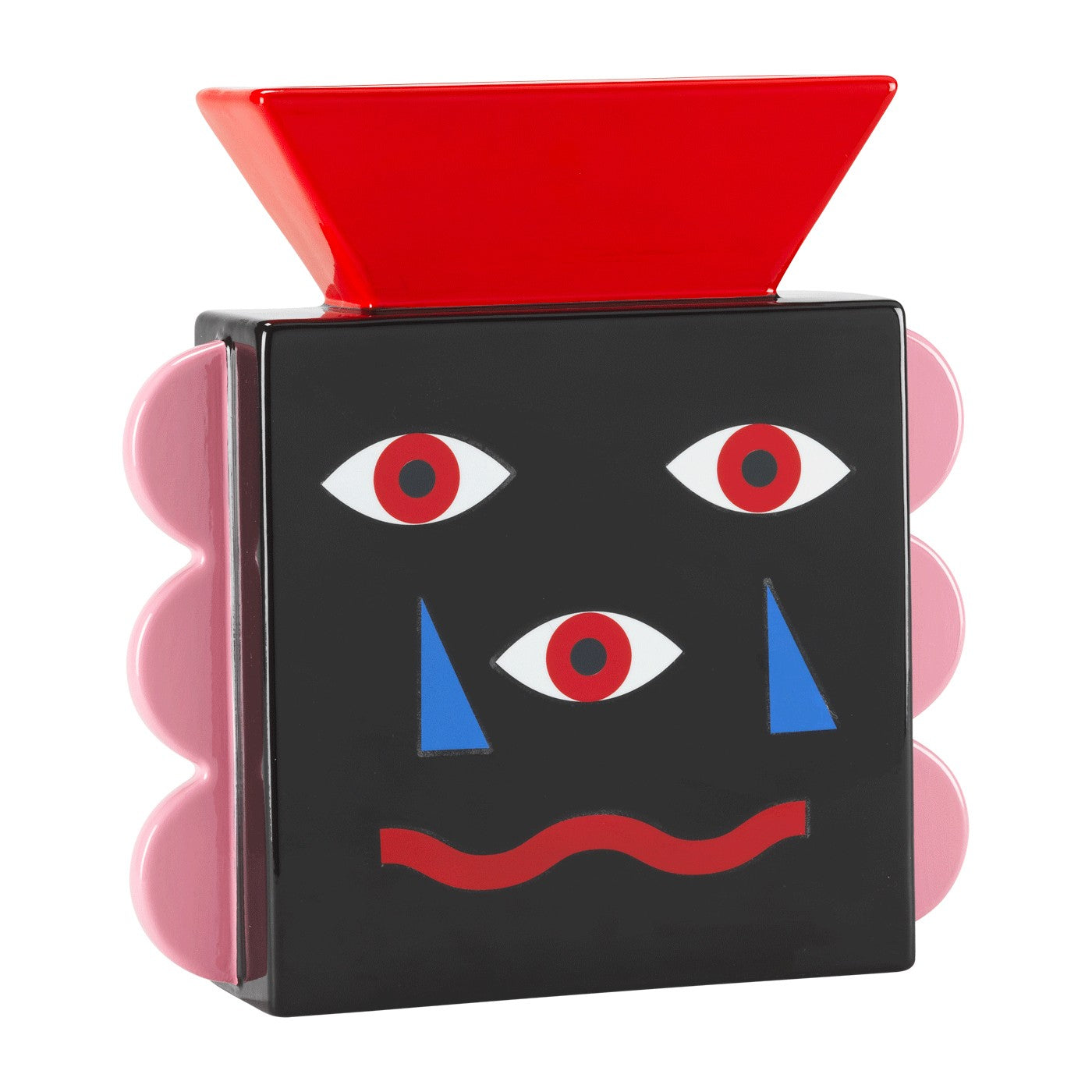Vase Oggian Beautiful Face Qeeboo