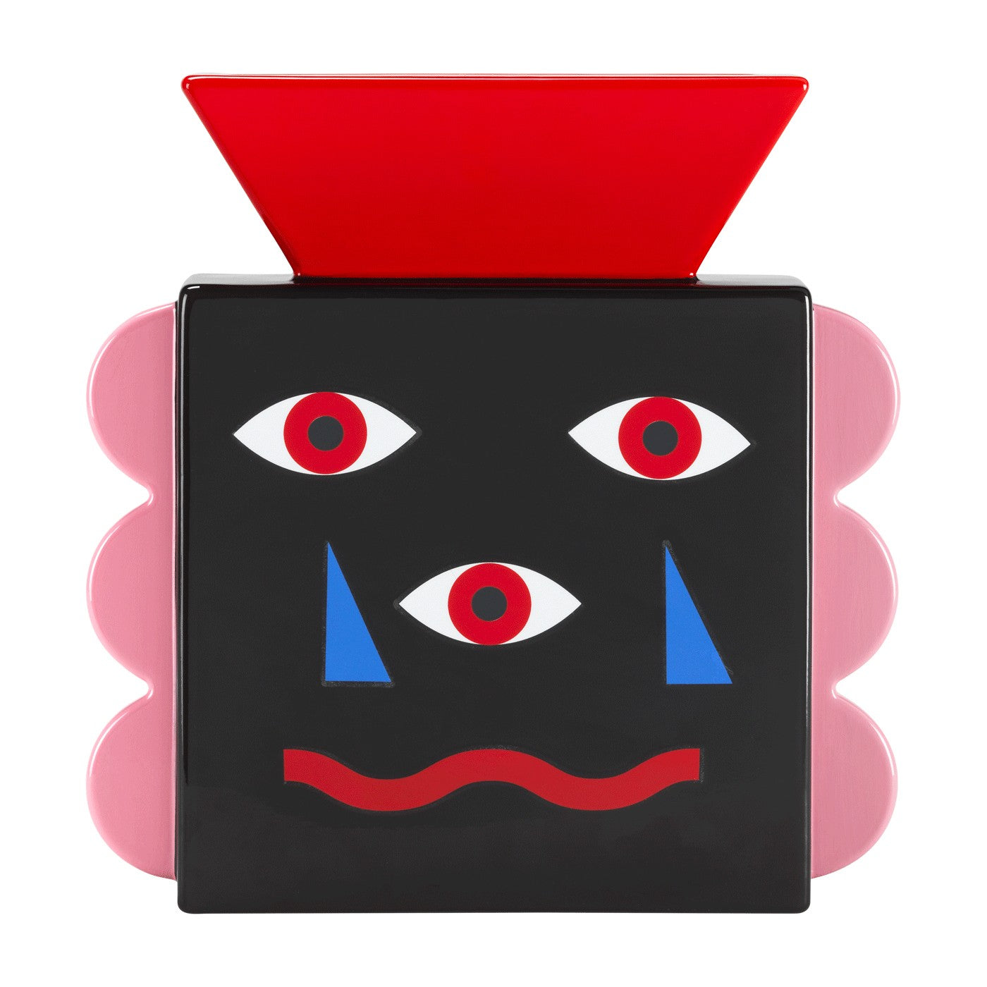 Vase Oggian Beautiful Face Qeeboo