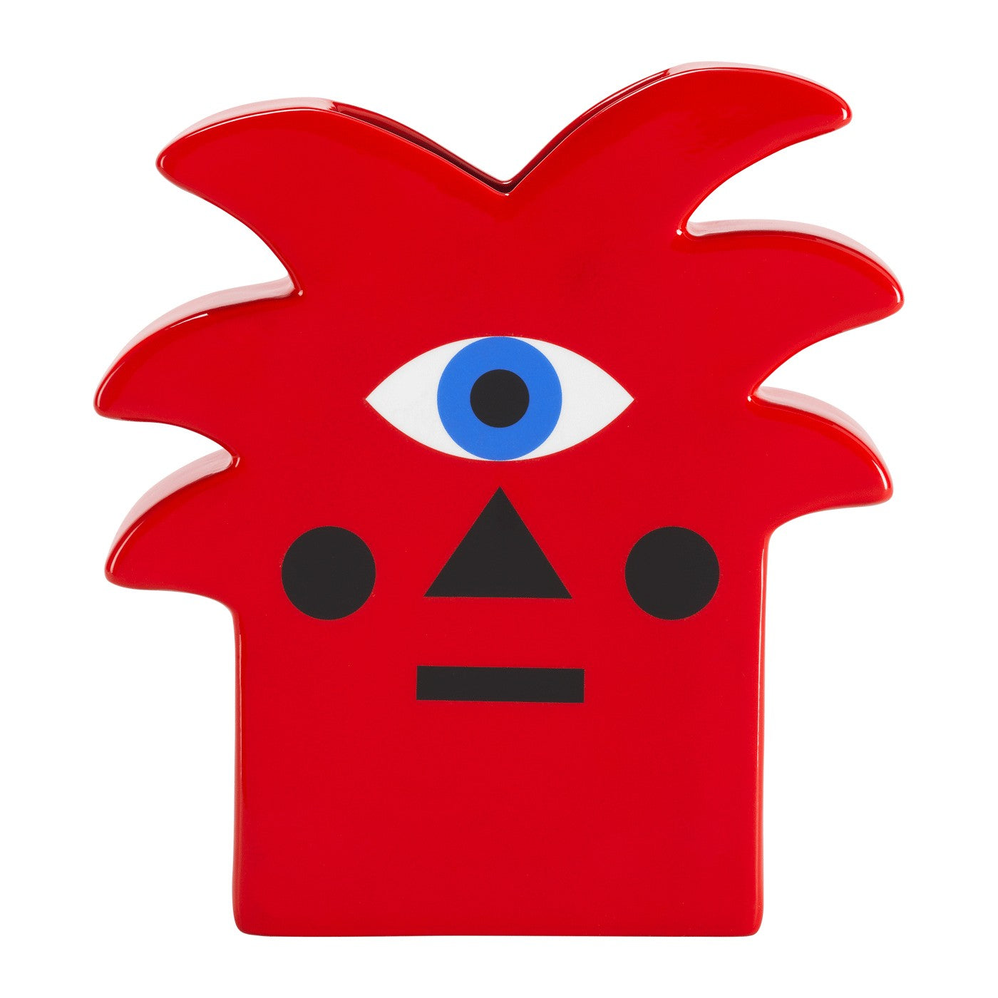 Vase Oggian Red Palm Qeeboo