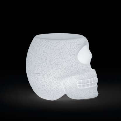 Mexico Stool and Sidetable Lamp Qeeboo