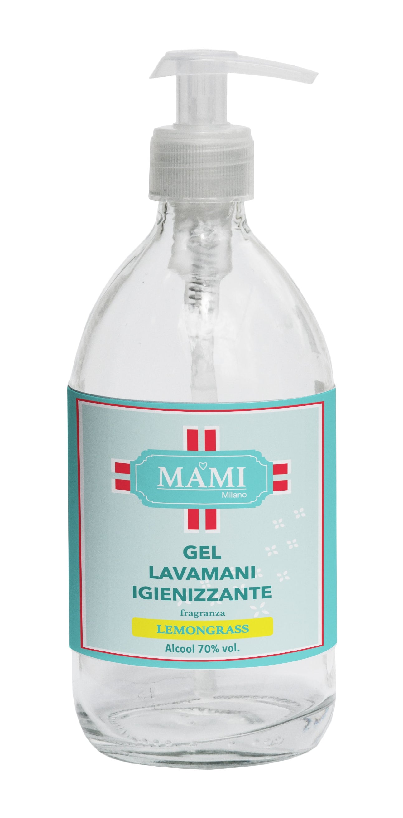 Gel Igienizzante Mani Lemongrass 500Ml Mami Milano Mami Milano