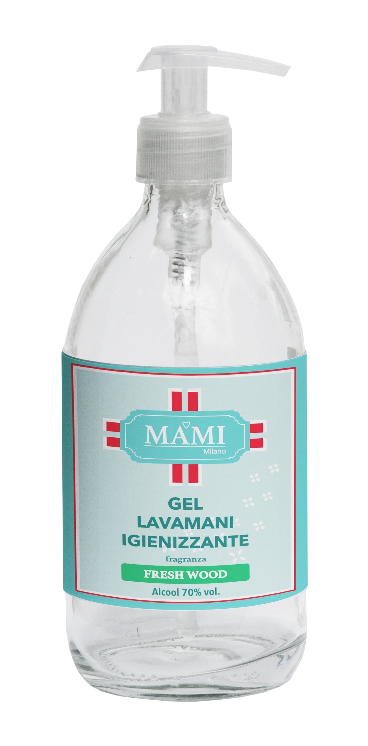 Gel Igienizzante Mani Fresh Wood 500Ml Mami Milano Mami Milano