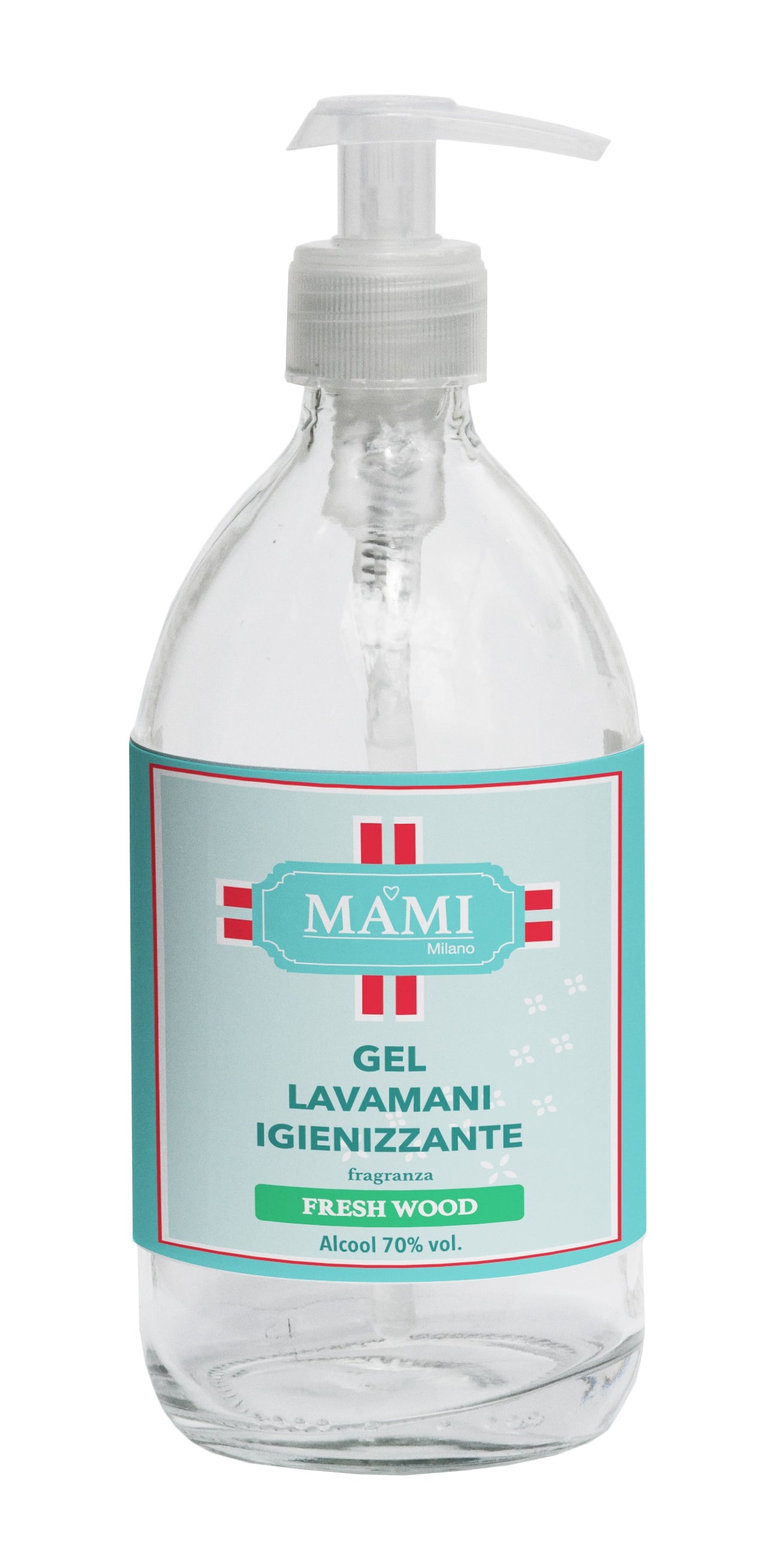 Gel Igienizzante Mani Fresh Wood 500Ml Mami Milano Mami Milano