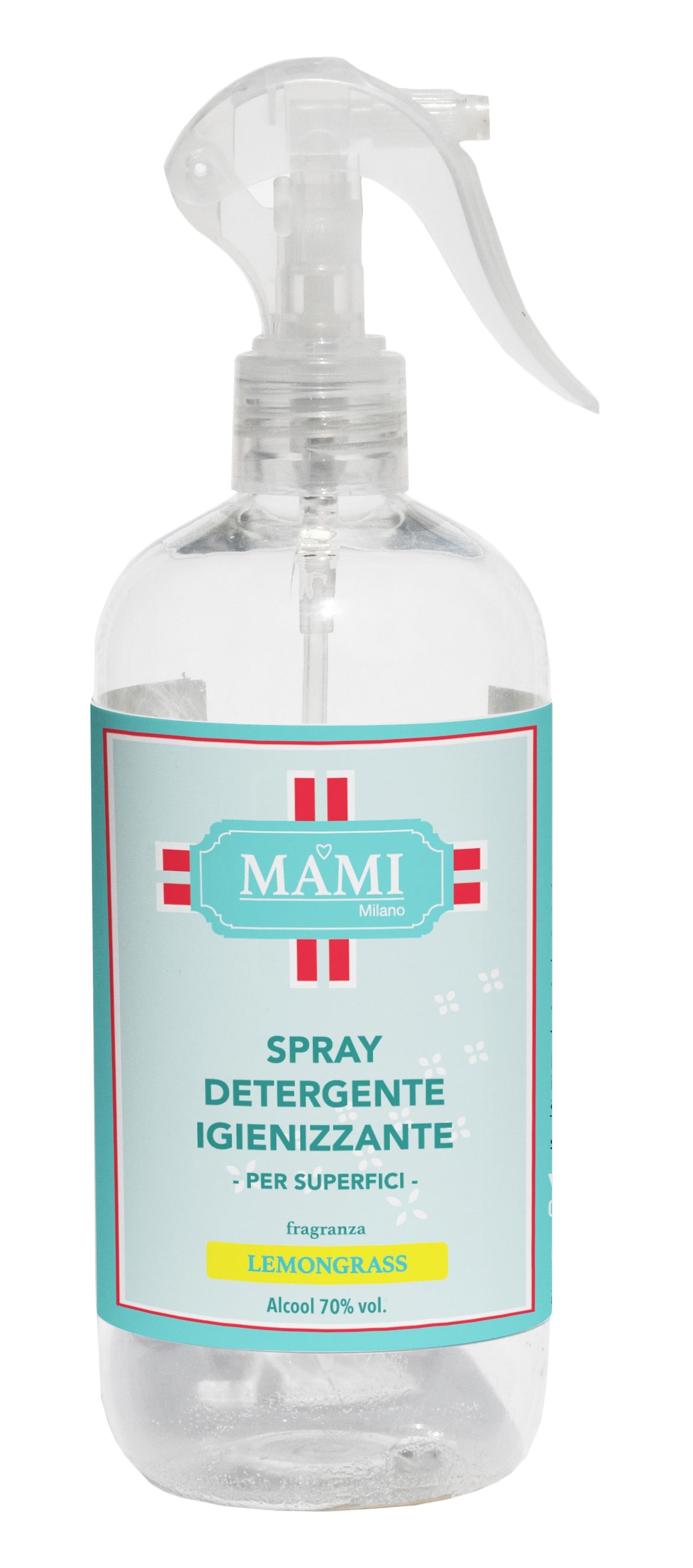 Spray Detergente Igienizzante Limone 500Ml Mami Milano Mami Milano