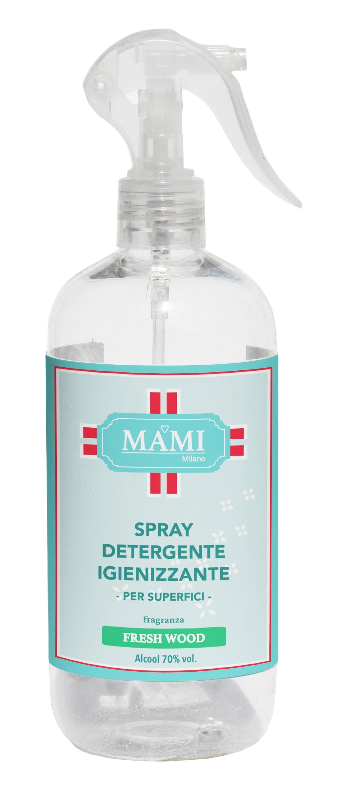 Spray Detergente Igienizzante Fresh Wood 500Ml Mami Milano Mami Milano
