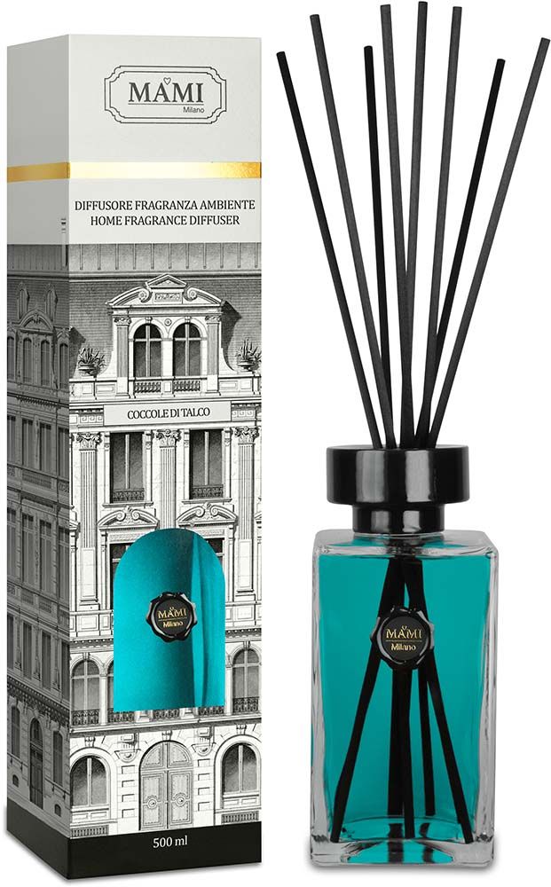 Diffusore Fragranza Ambiente 500 Ml - Coccole Di Talco Mami Milano Mami Milano
