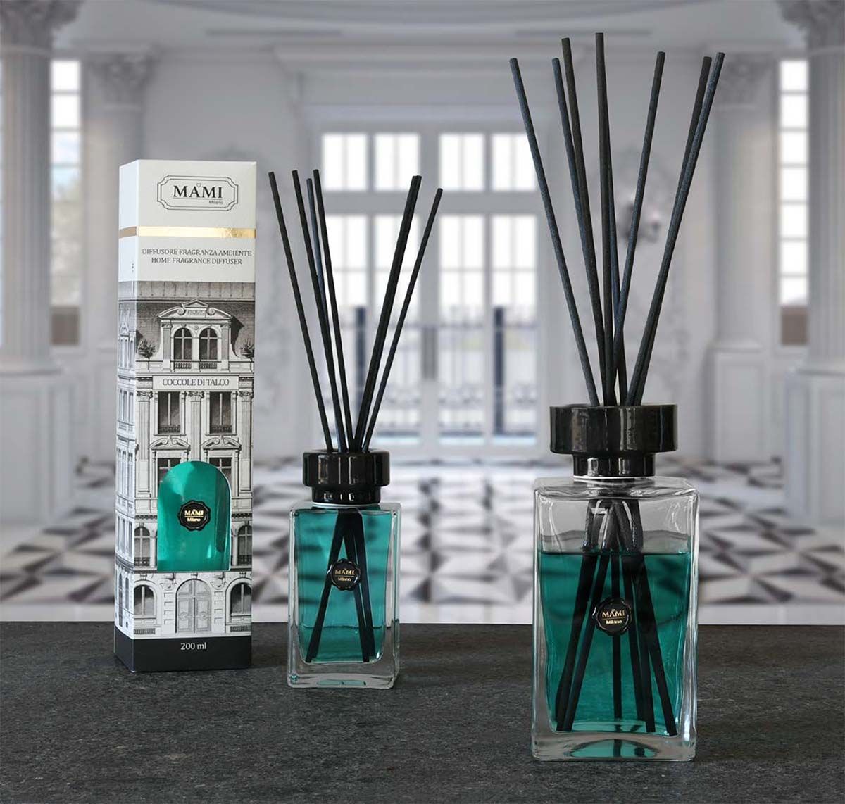 Diffusore Fragranza Ambiente 200 Ml - Ghiaccio E Zenzero Mami Milano Mami Milano