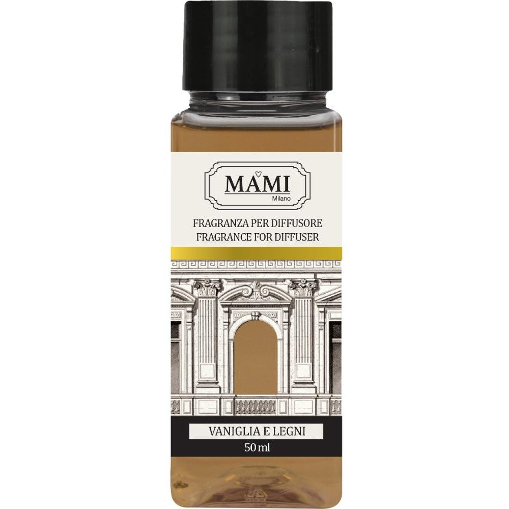 Ricarica Diffusore Per Ambiente 50 Ml Vaniglia E Legni Mami Milano Mami Milano