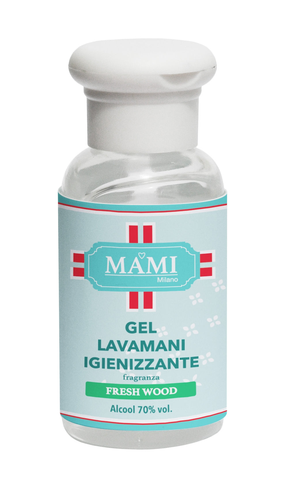 Gel Igienizzante Mani Fresh Wood 80Ml Mami Milano Mami Milano