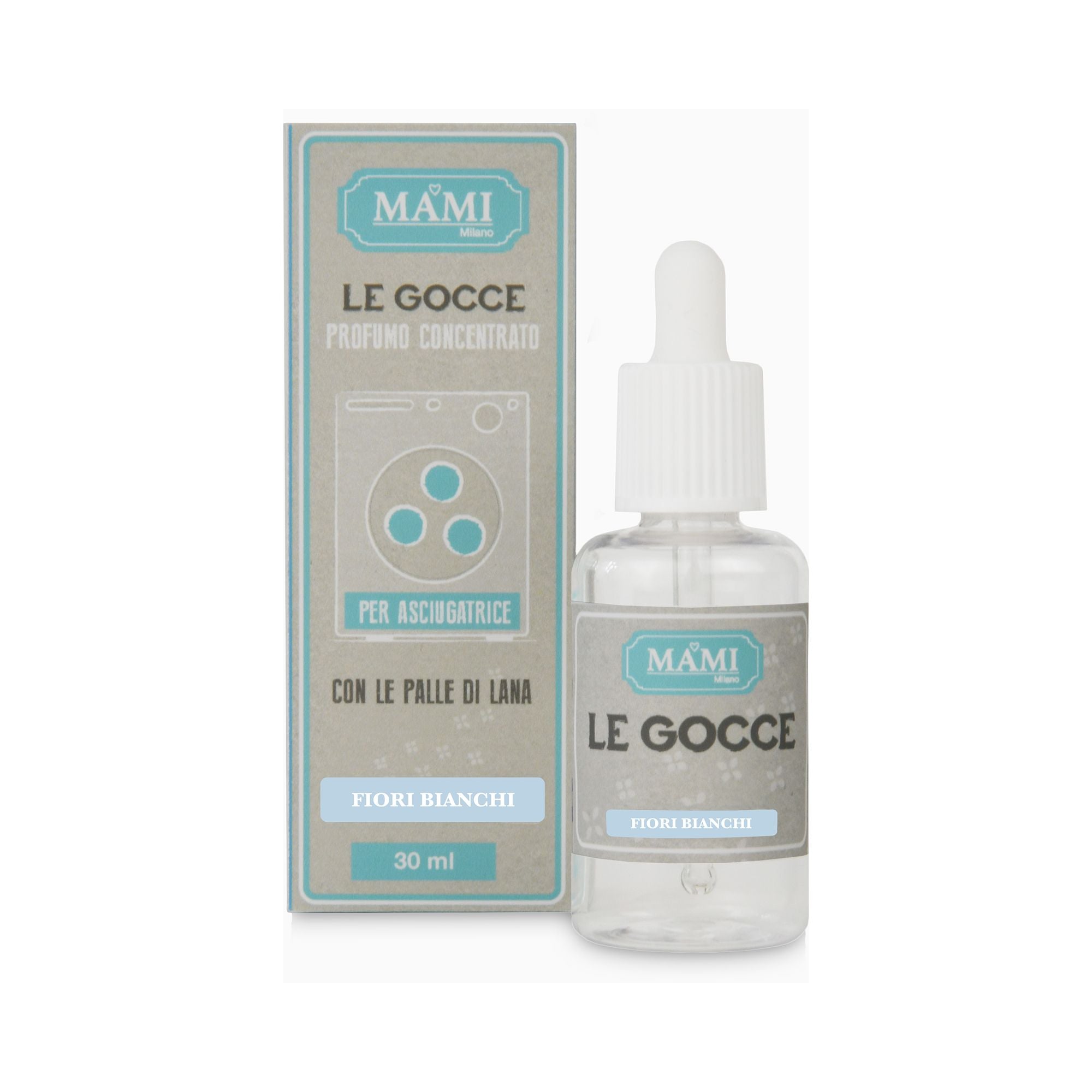 Gocce Per Palle Lana 30 Ml - Diamante Bianco Mami Milano