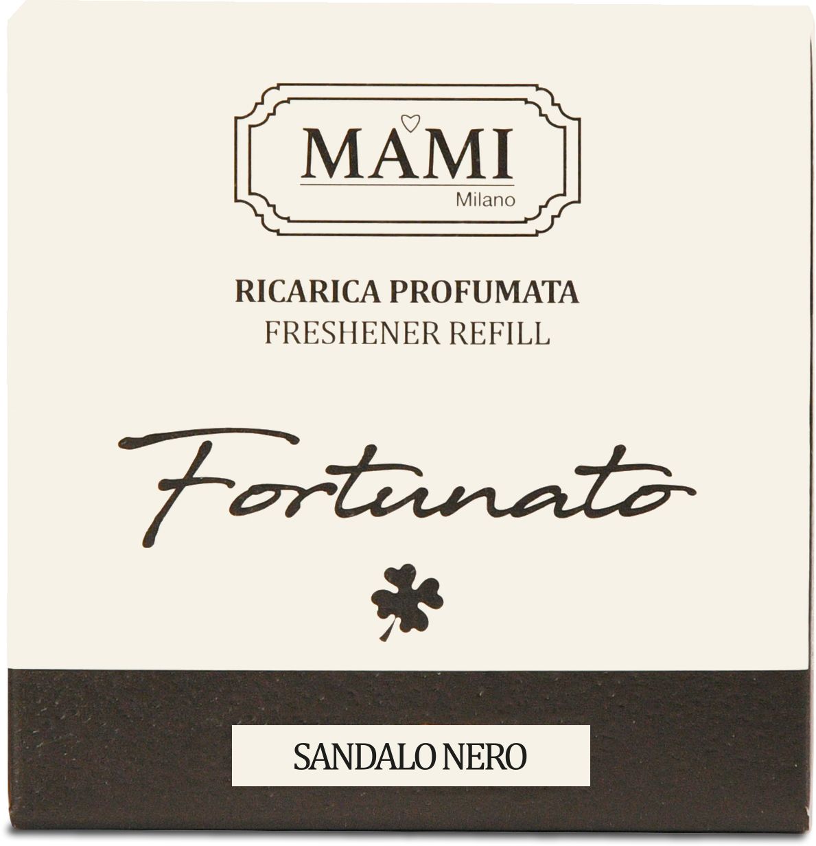 Refill Fortunato - Sandalo Nero Mami Milano Mami Milano