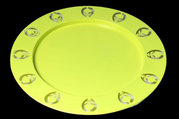 Vassoio Rotondo Giallo Alessi - Wardance Alessi