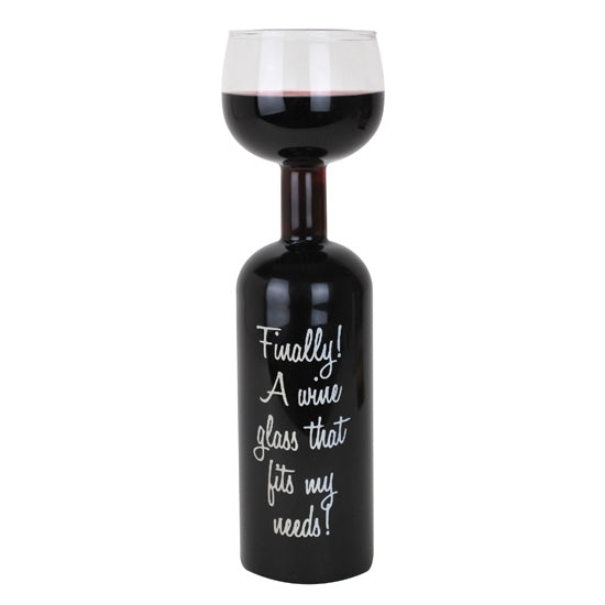 Bicchiere Bottiglia Vino Bigmouth