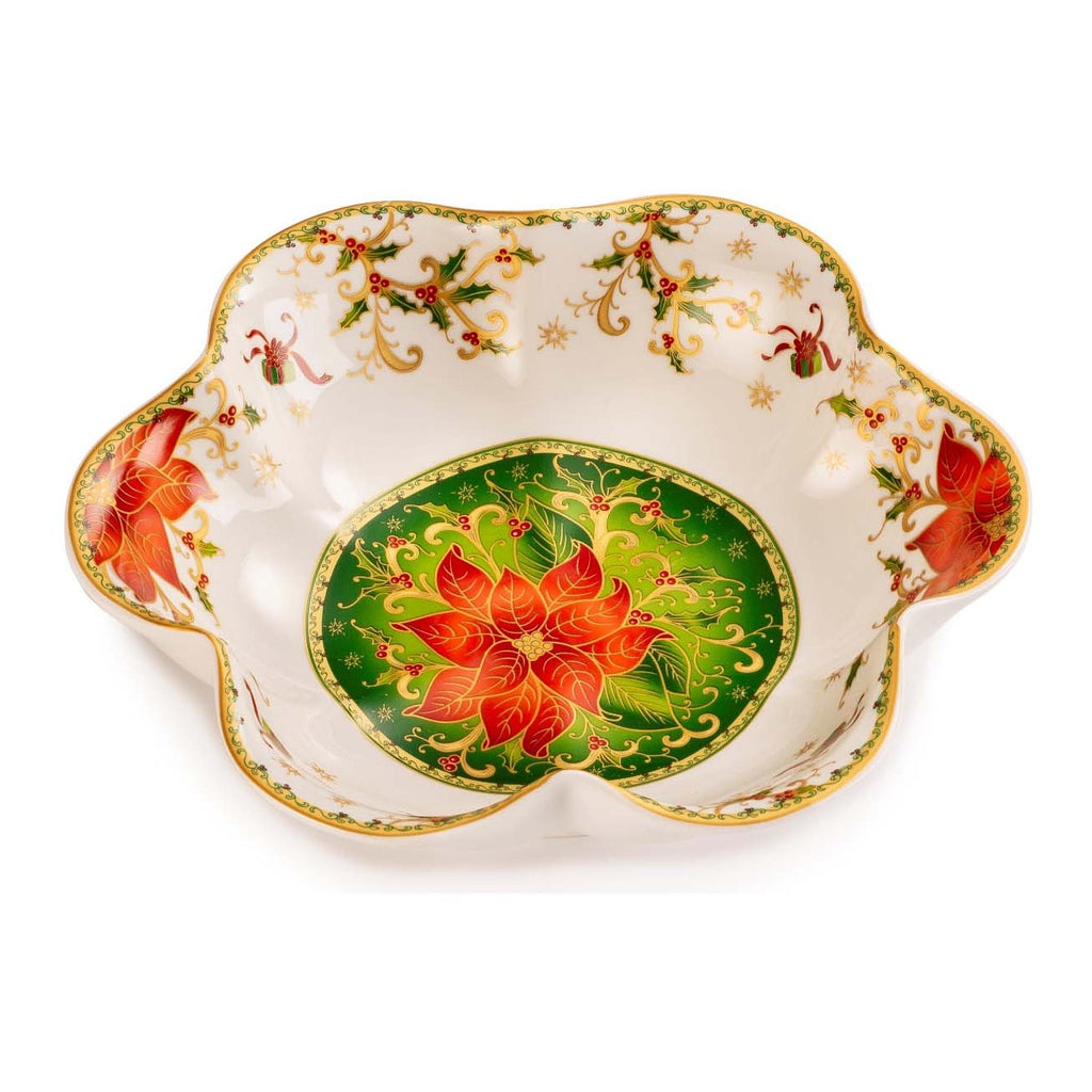 Coppa A Fiore 24  Cm Stella Di Natale Lamart Lamart
