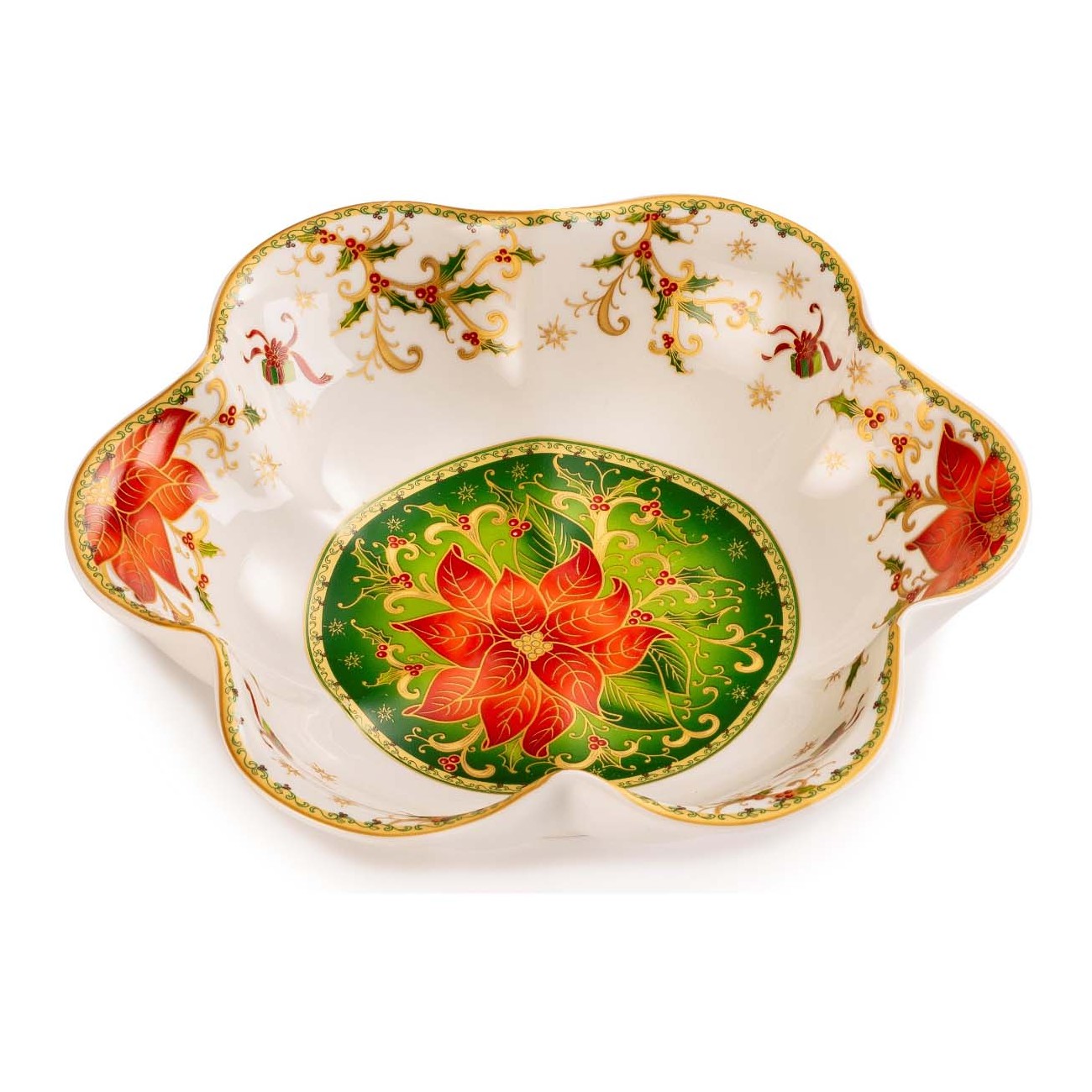 Coppa A Fiore 24  Cm Stella Di Natale Lamart Lamart