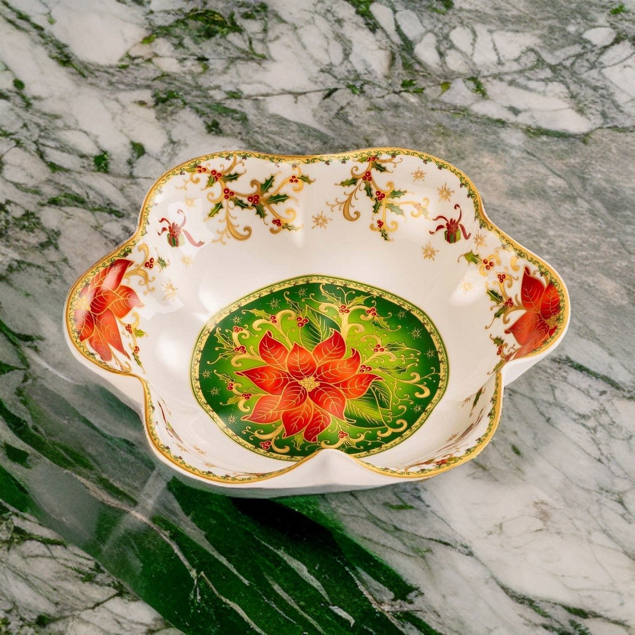 Coppa A Fiore 24  Cm Stella Di Natale Lamart Lamart