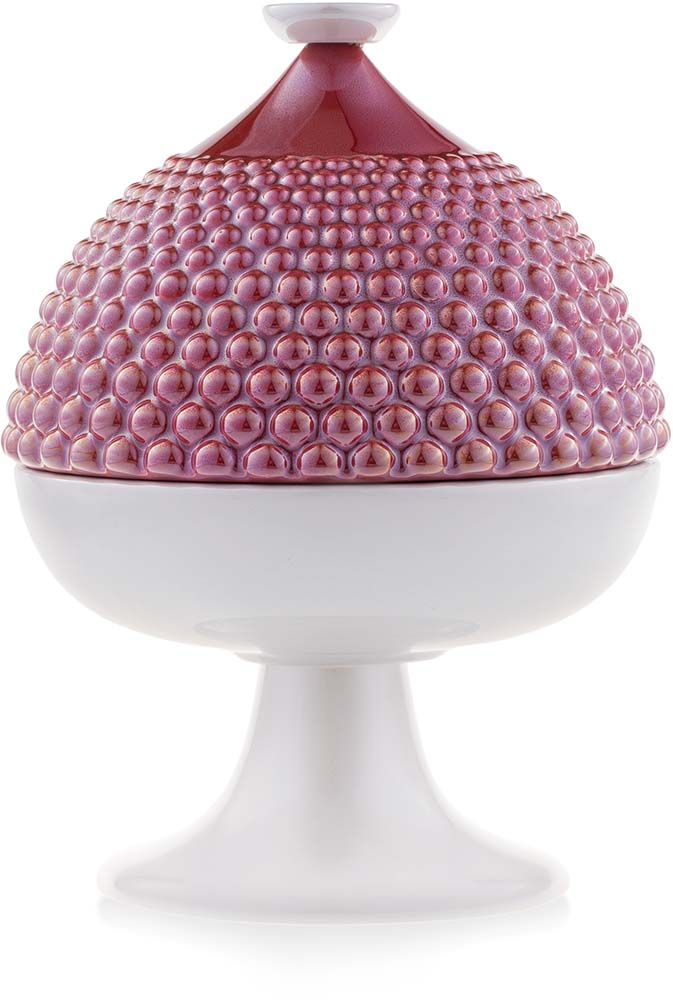 Scatola Pumo Con Coperchio Rosso Emo' Italia