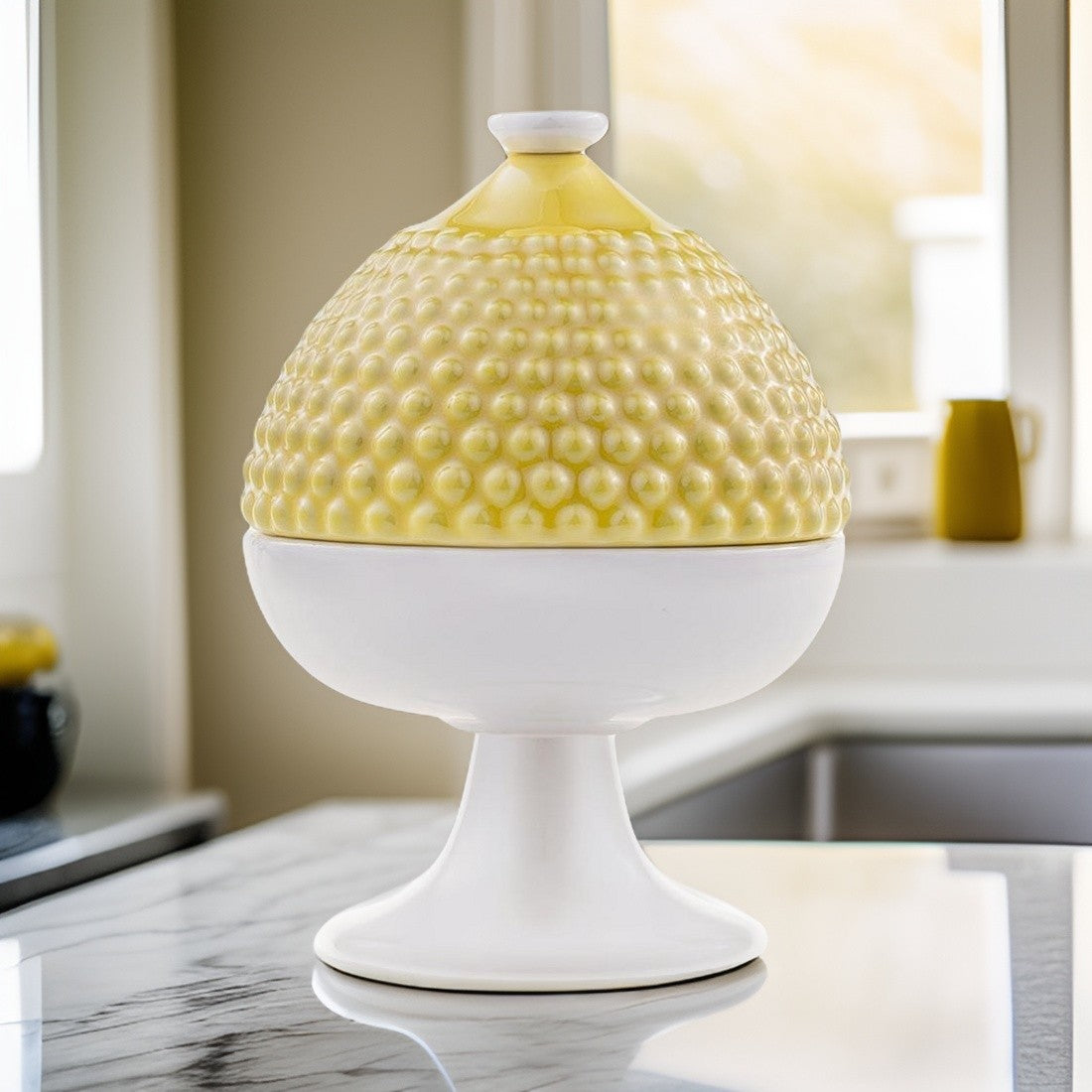 Scatola Pumo Con Coperchio giallo Emo Emo' Italia