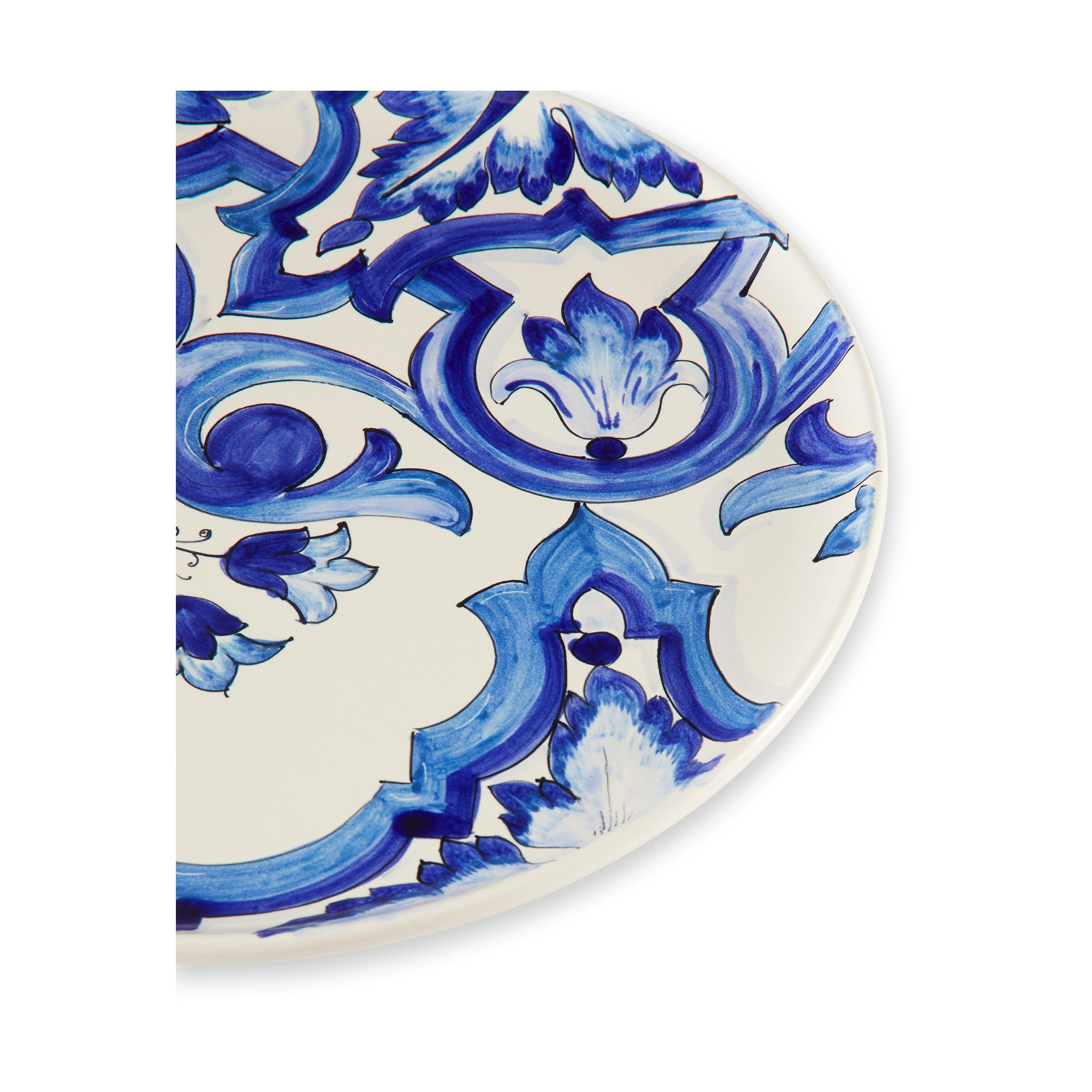 Charger Plate  Blue Dolce E Gabbana