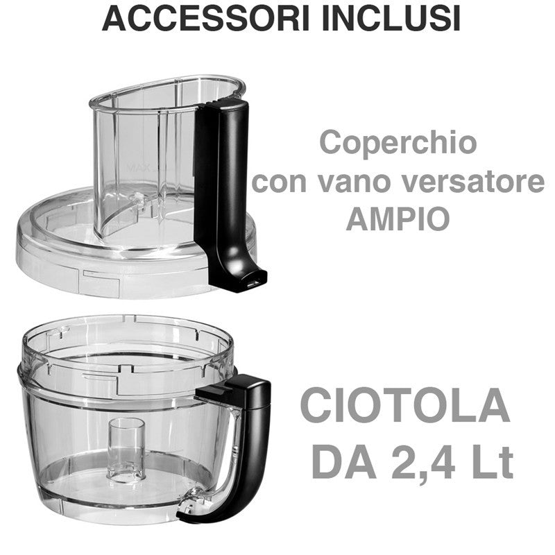 Robot Da Cucina Grigio Metallizzato Alessi Kitchen Aid