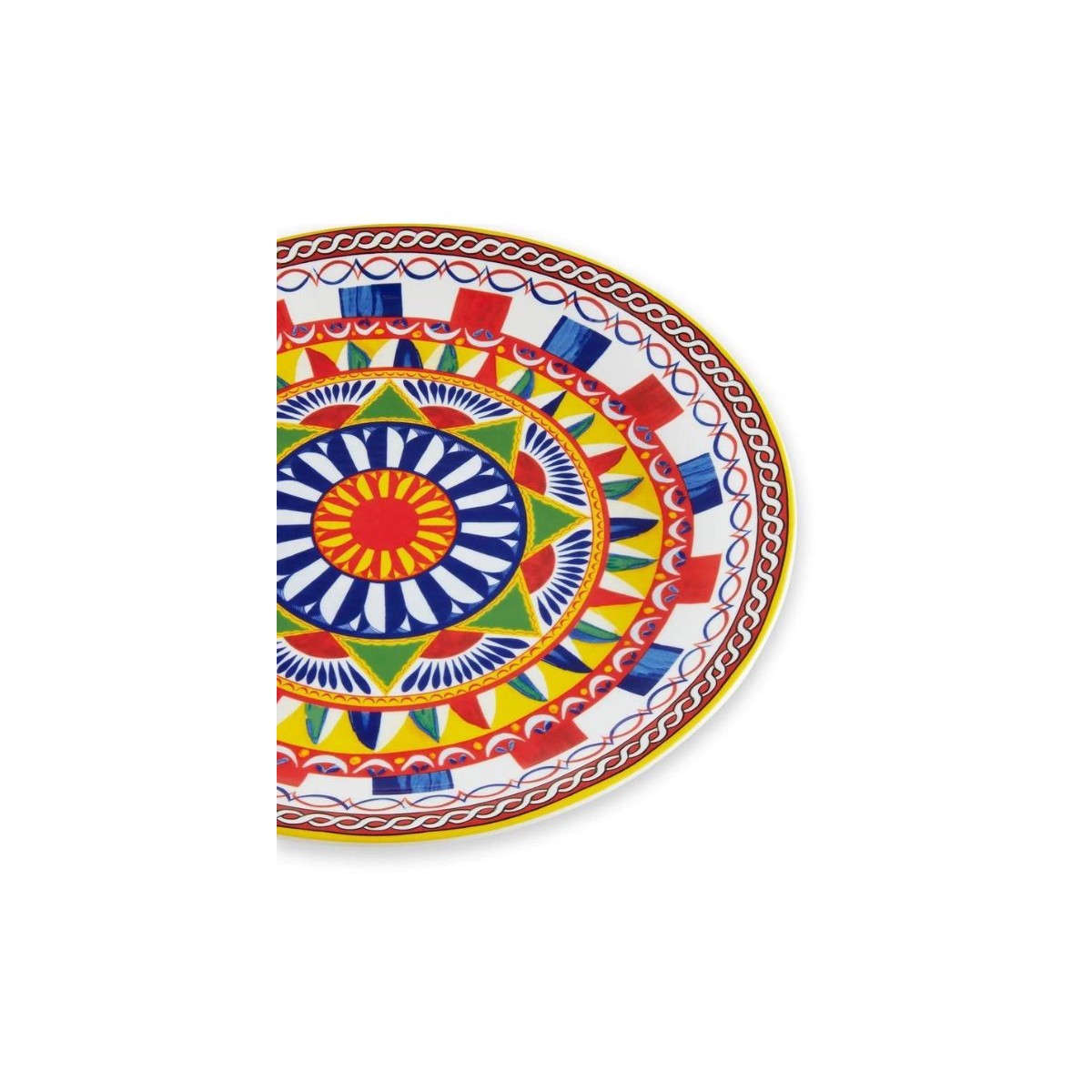 Round Platter Carretto Dolce E Gabbana