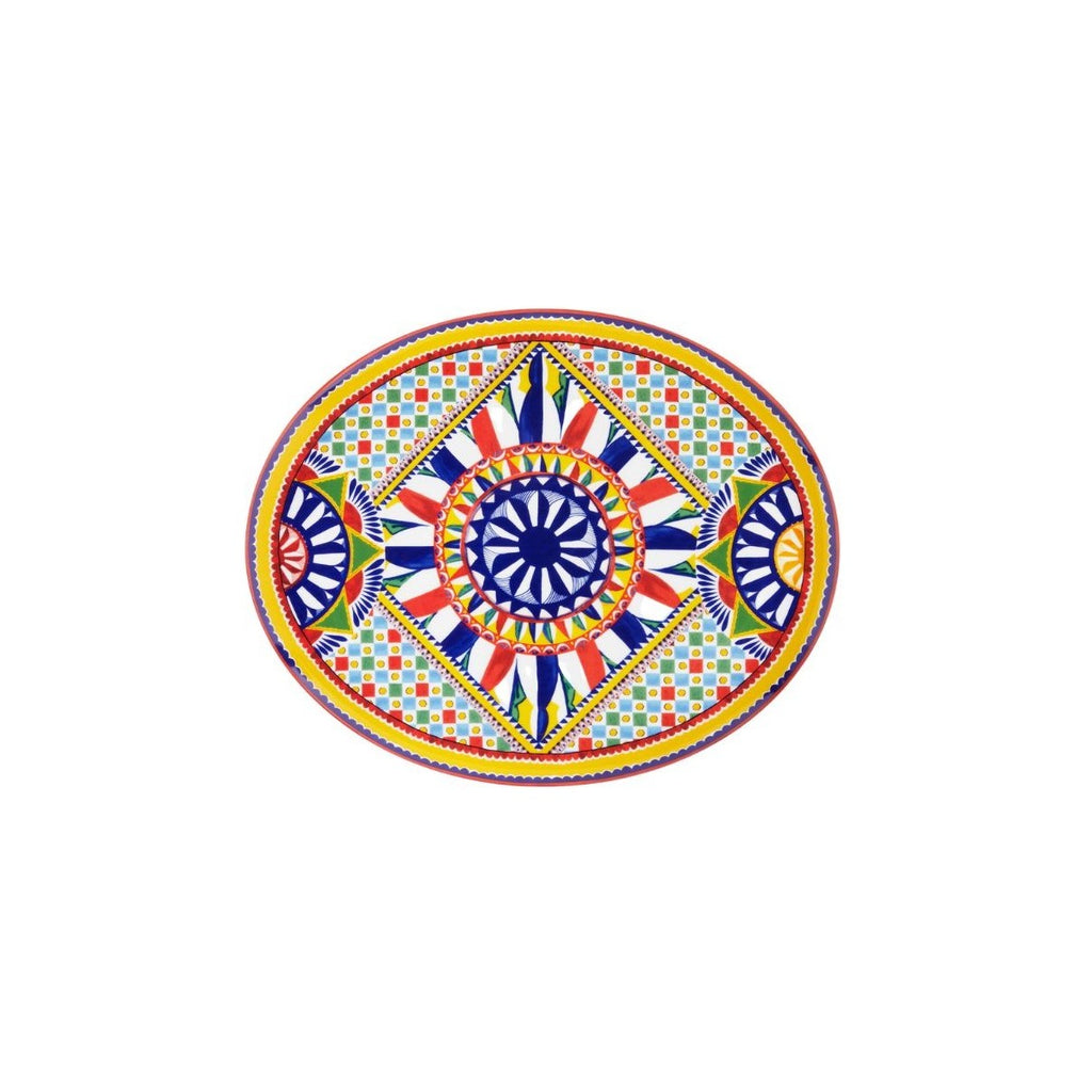 Oval Platter Carretto Dolce E Gabbana