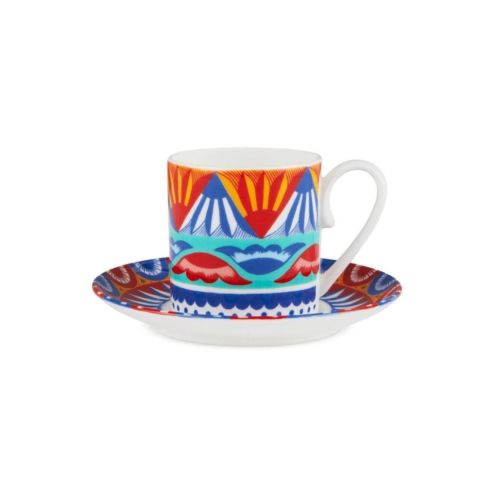 Tazza caffè con piattino in porcellana Dolce E Gabbana