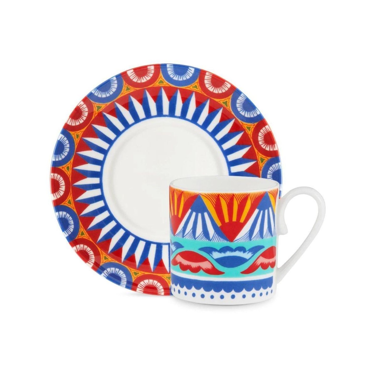 Tazza caffè con piattino in porcellana Dolce E Gabbana